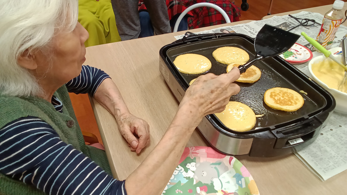 ダブルホットケーキ｜スタッフブログ｜ALSOK介護株式会社