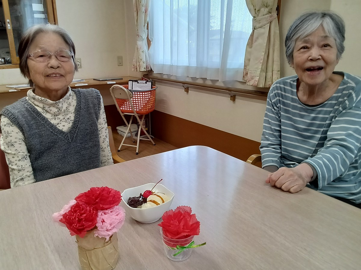 母の日(^^♪｜スタッフブログ｜ALSOK介護株式会社