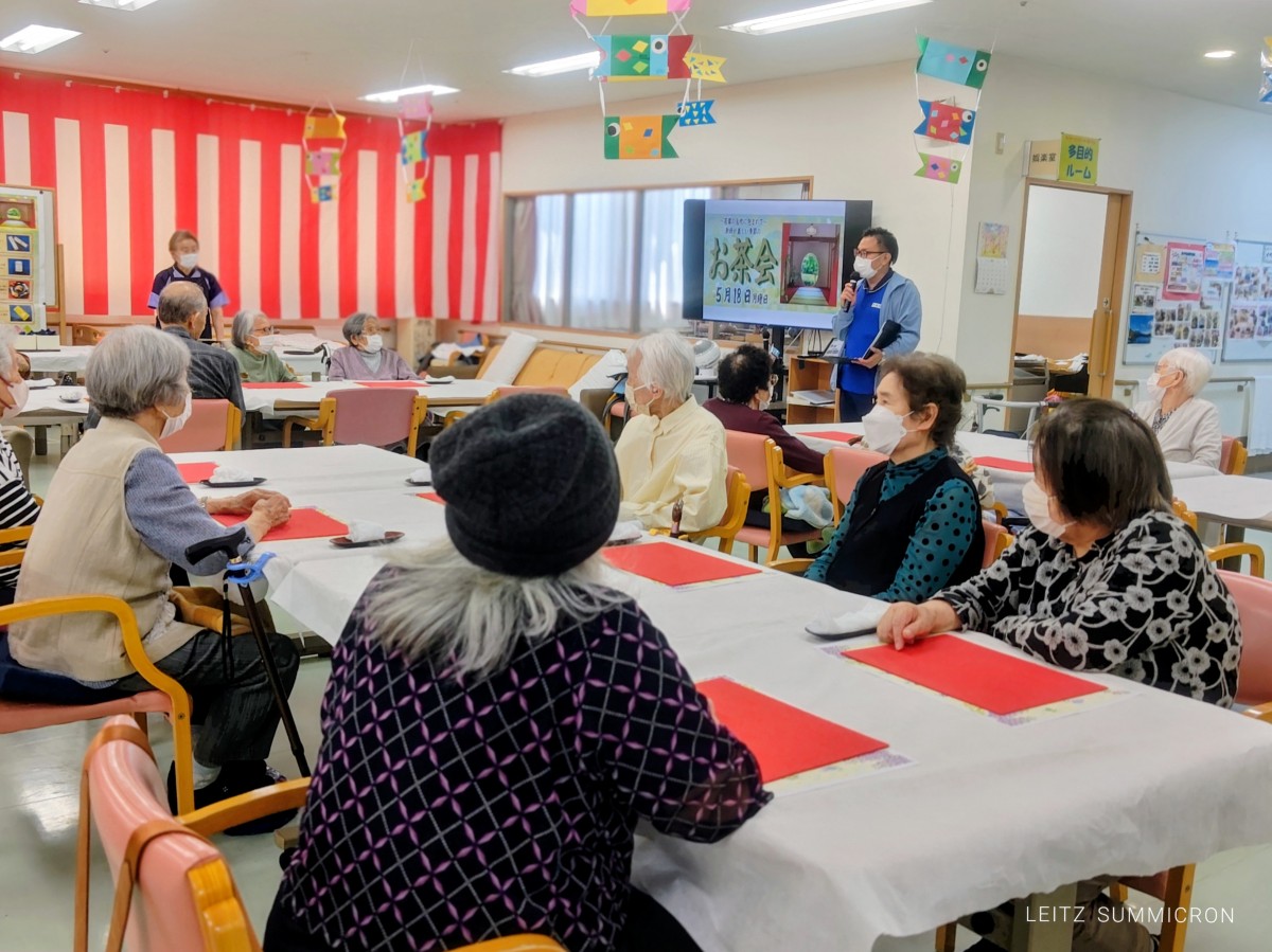 5月のお茶会｜スタッフブログ｜ALSOK介護株式会社