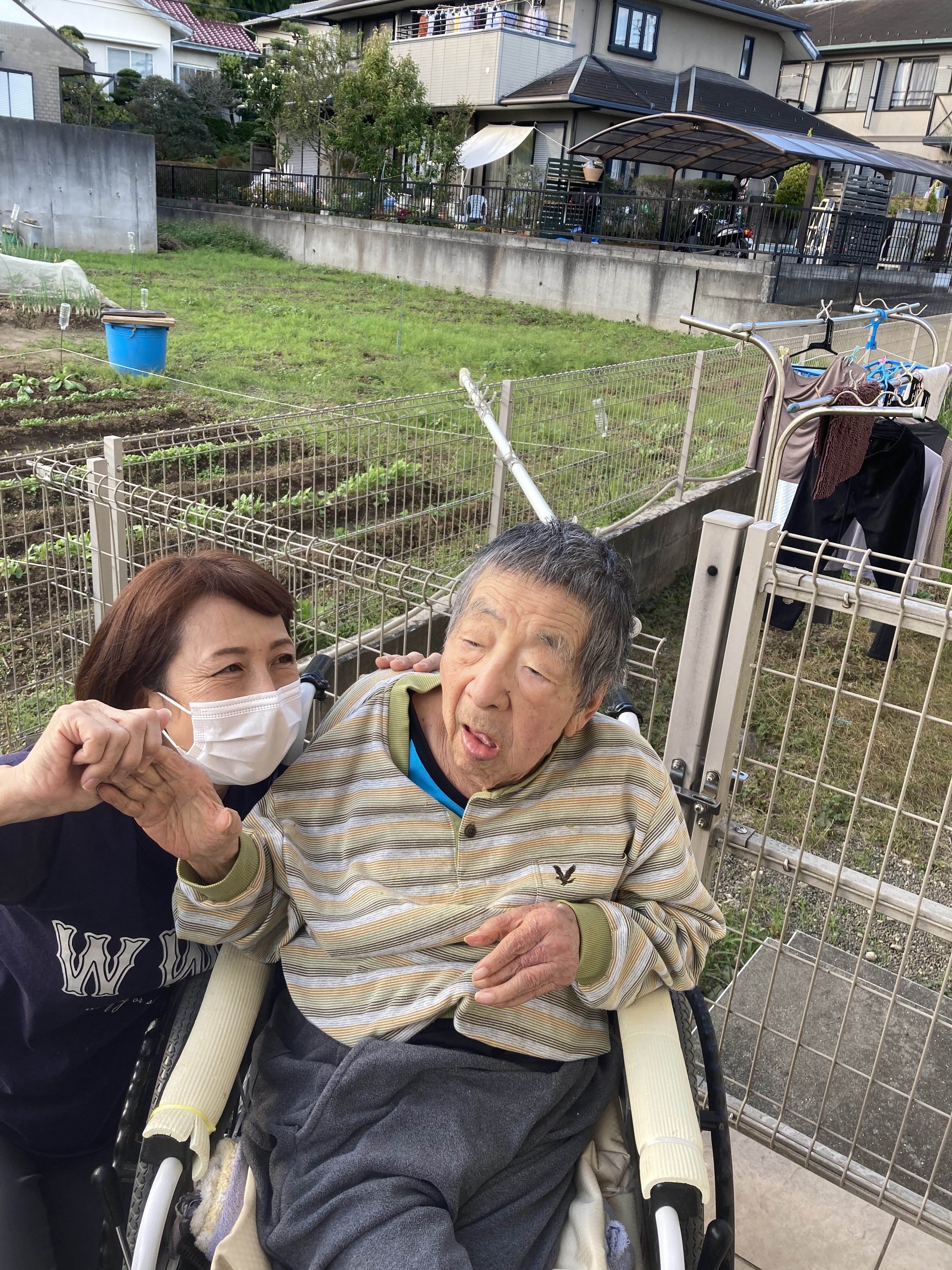 外気浴♪｜スタッフブログ｜ALSOK介護株式会社