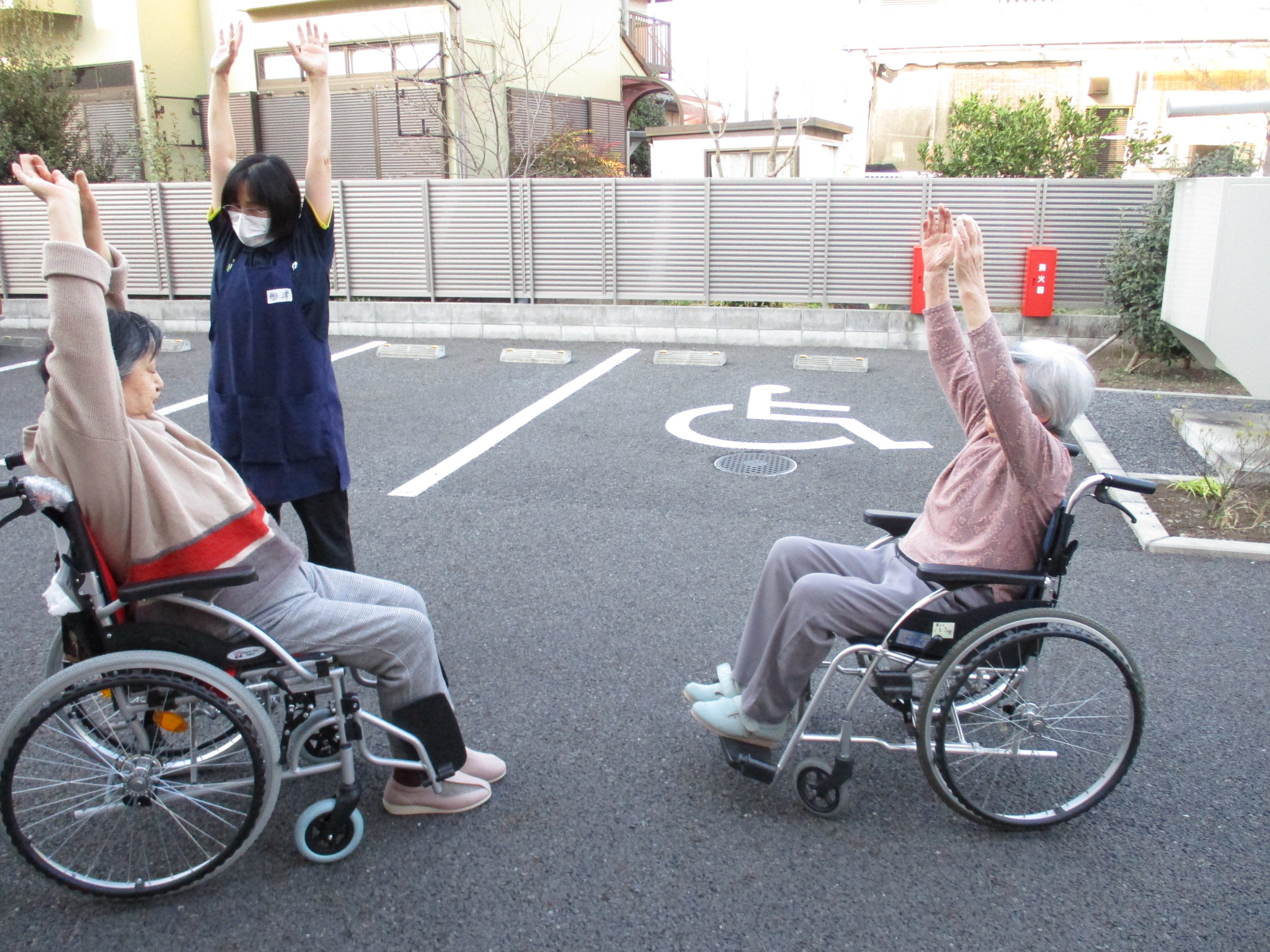 外気浴｜スタッフブログ｜ALSOK介護株式会社