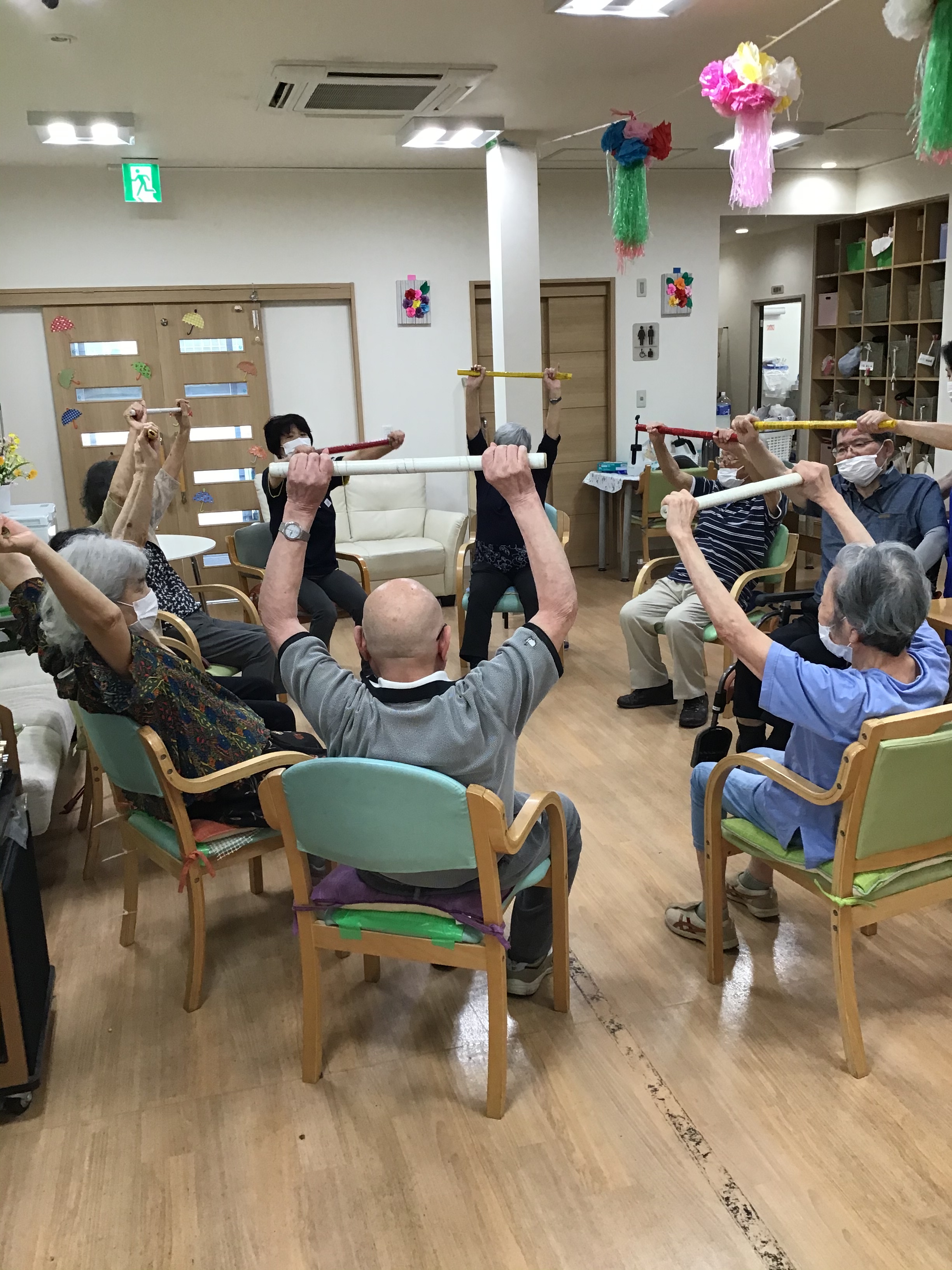 棒体操｜スタッフブログ｜ALSOK介護株式会社