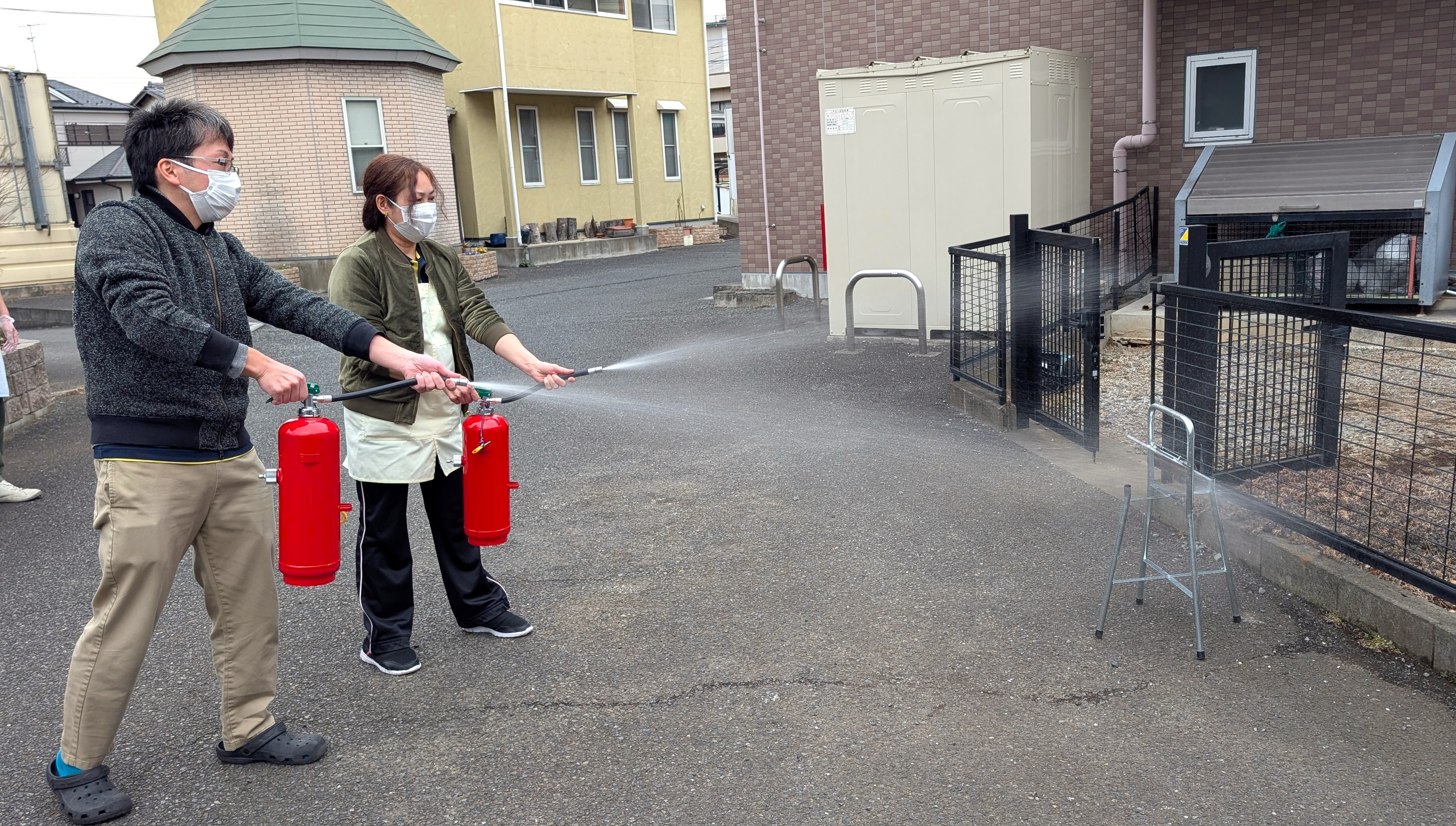 避難訓練(´っ・ω・)っ｜スタッフブログ｜ALSOK介護株式会社