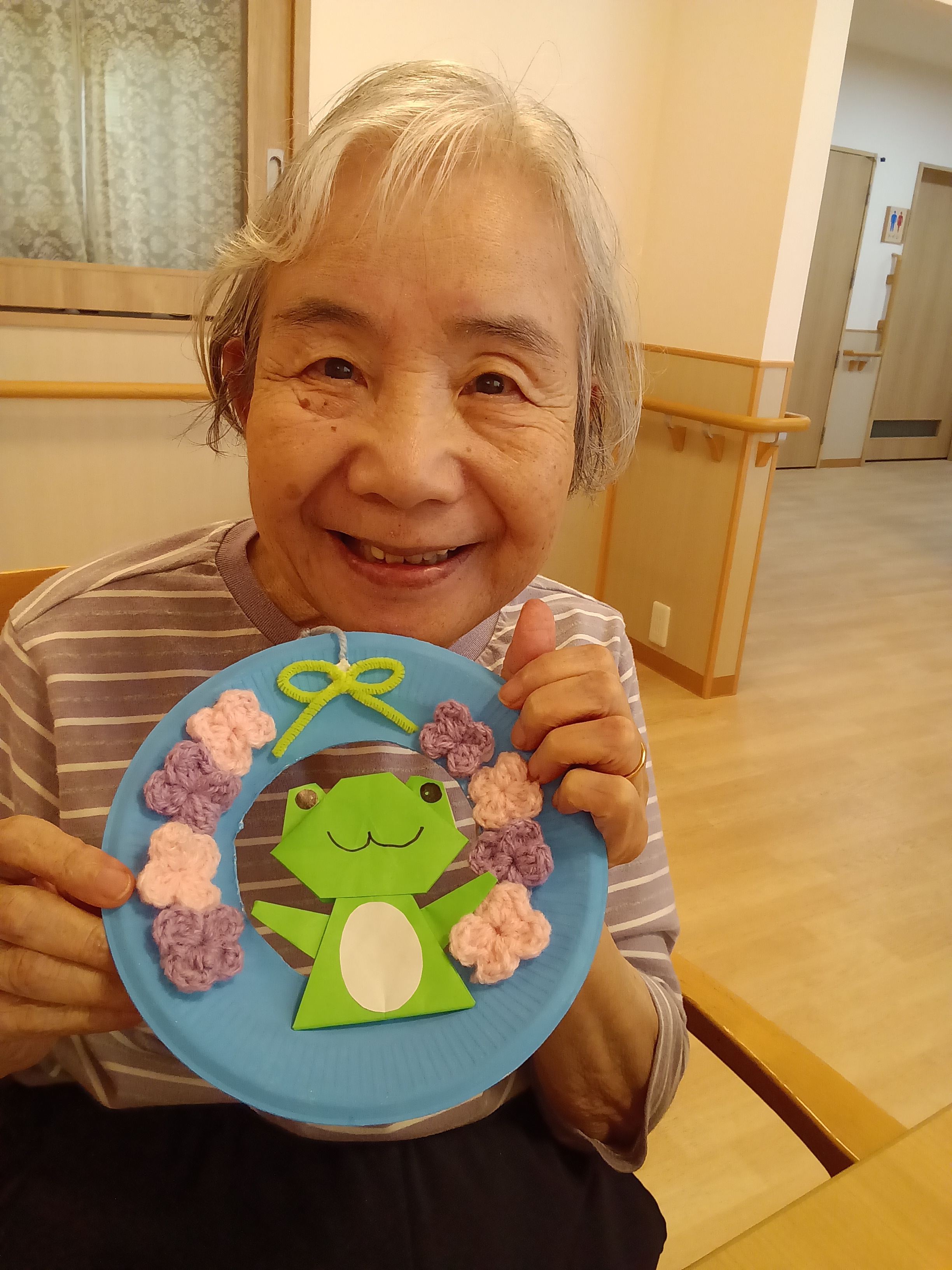 紫陽花レク☆｜スタッフブログ｜ALSOK介護株式会社