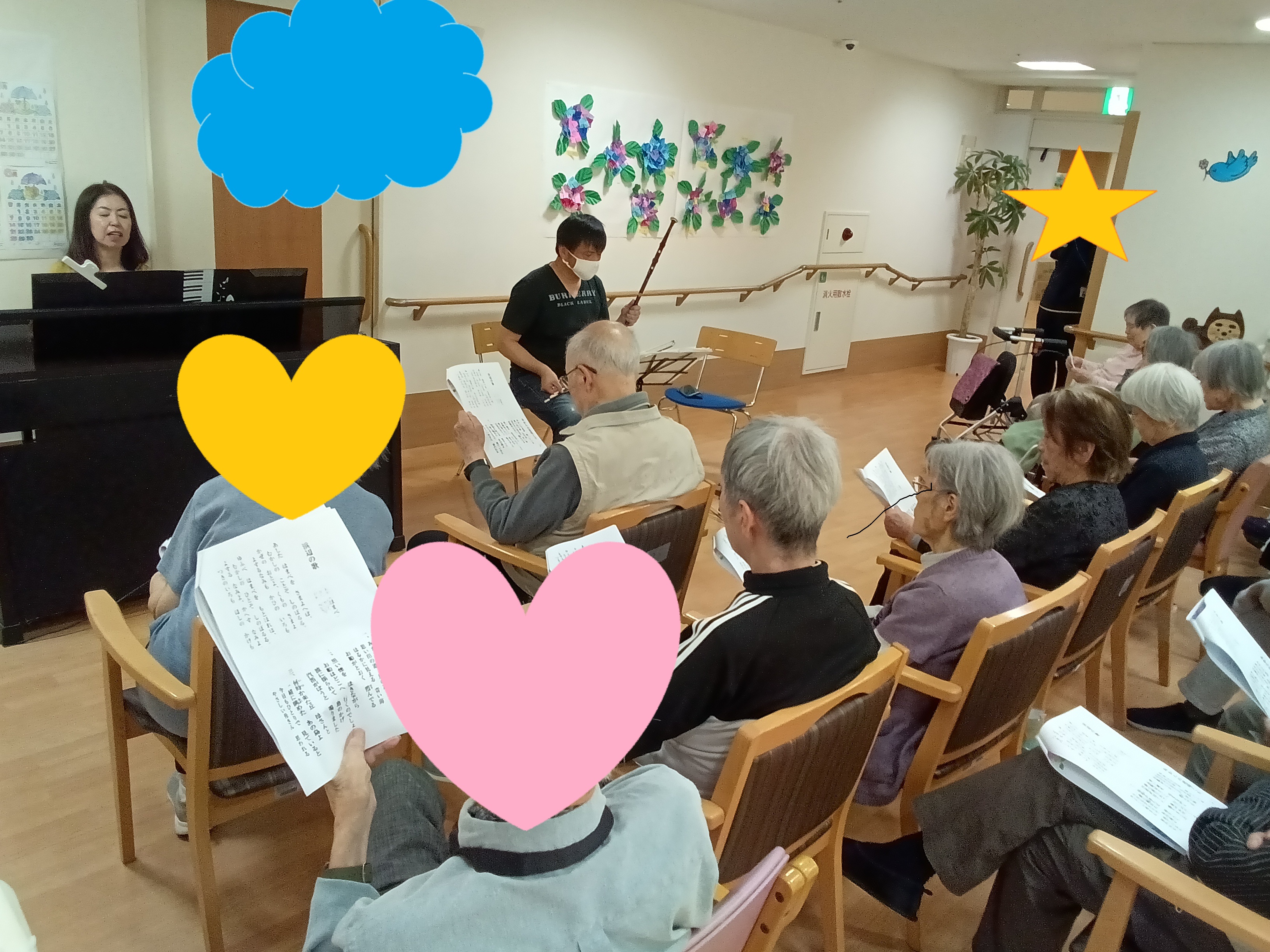 二胡とピアノによる演奏会｜スタッフブログ｜ALSOK介護株式会社