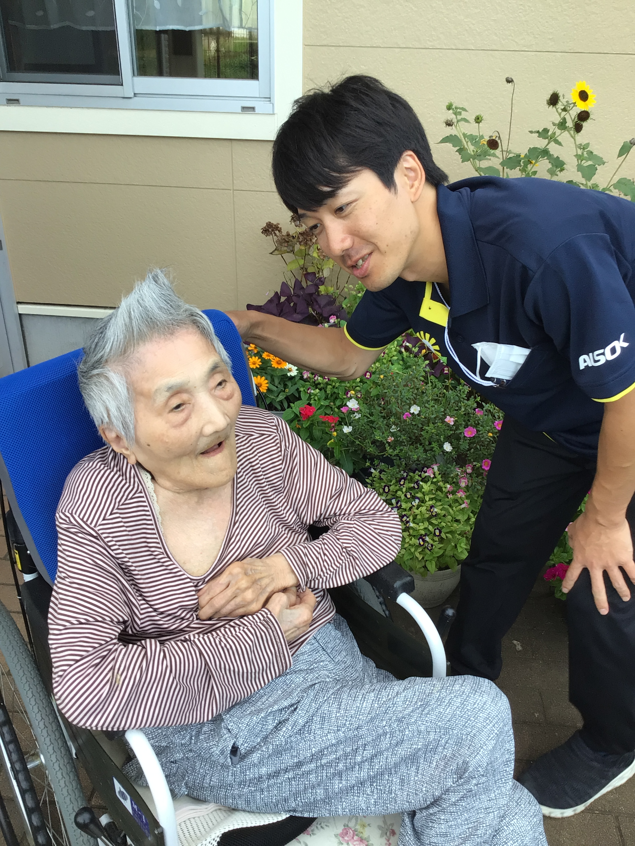 9月の外気浴♪｜スタッフブログ｜ALSOK介護株式会社