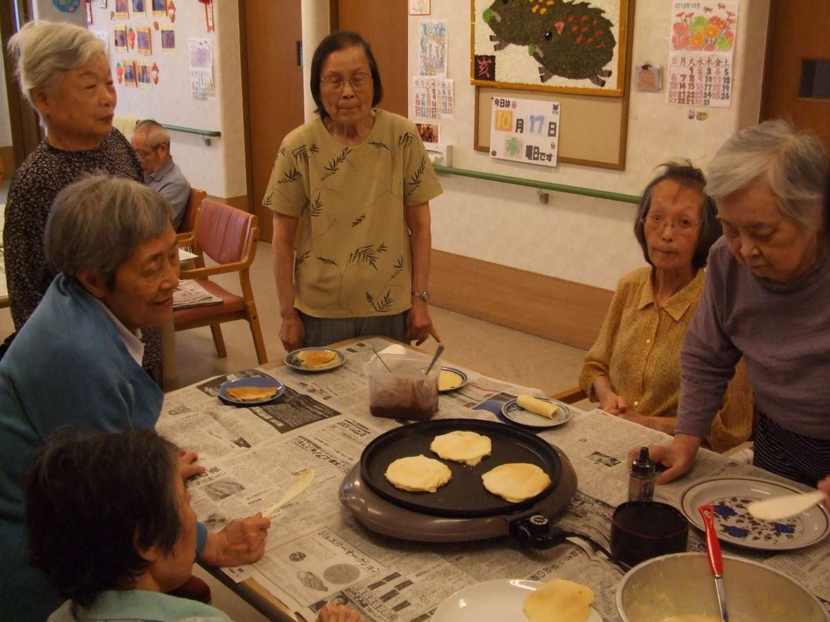 どら焼き作り スタッフブログ ａｌｓｏｋ介護株式会社