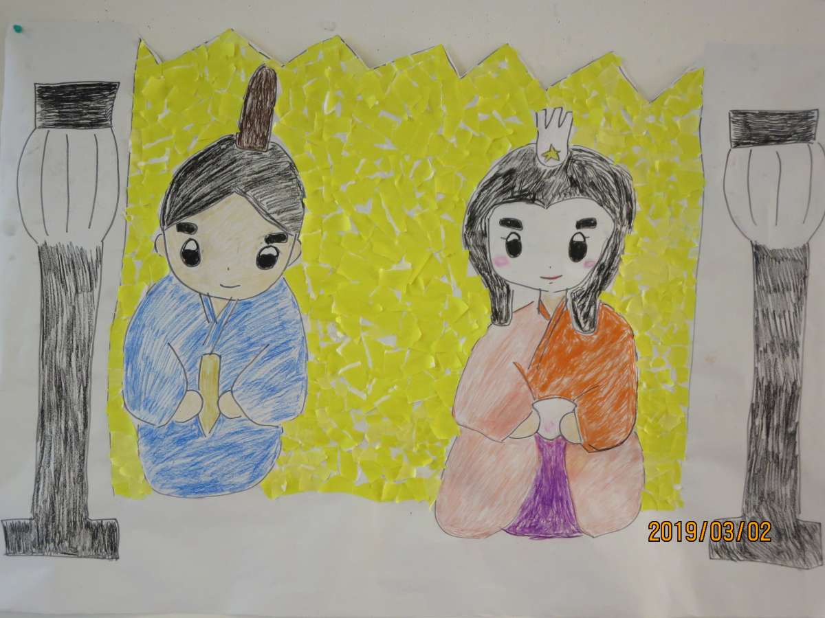 ２階壁画 ひなまつり スタッフブログ ａｌｓｏｋ介護株式会社